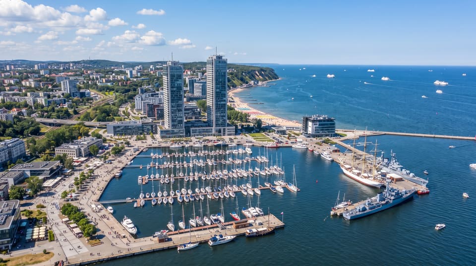 Panorama miasta Gdynia